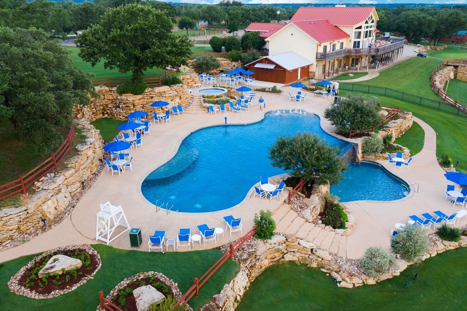 Drone Pool Area