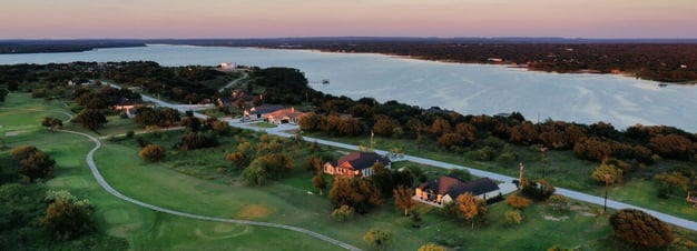 Lake Brownwood aerial view