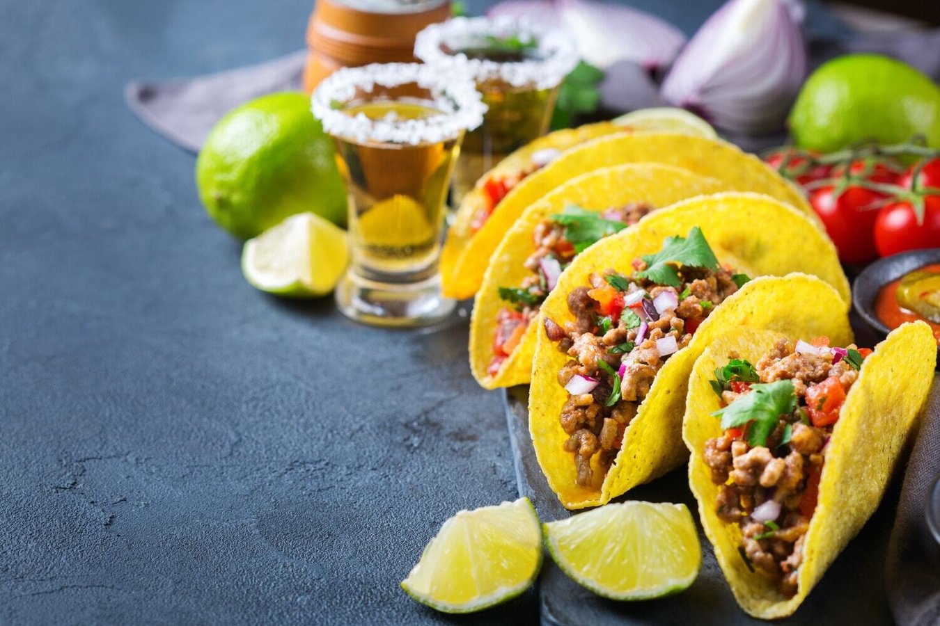 Tacos and Tequila - shutterstock Antonina Vlasova