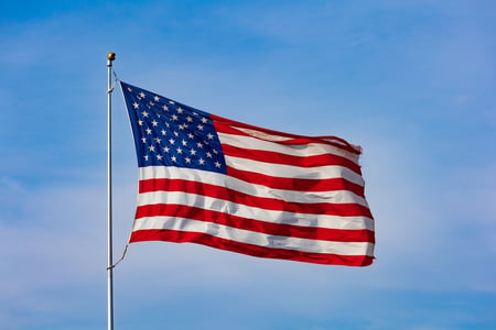 American Flag - Image credit Shutterstock Ashley Grise
