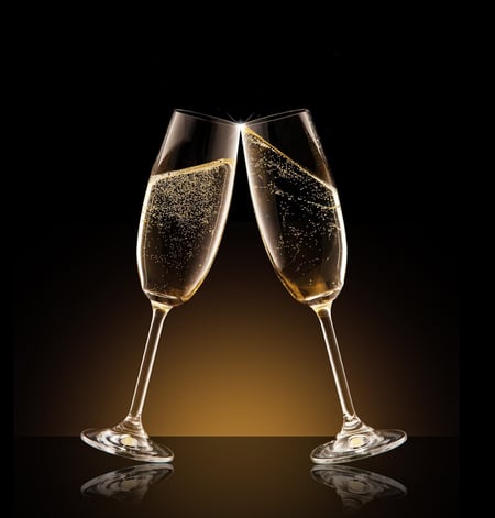Champagne glasses